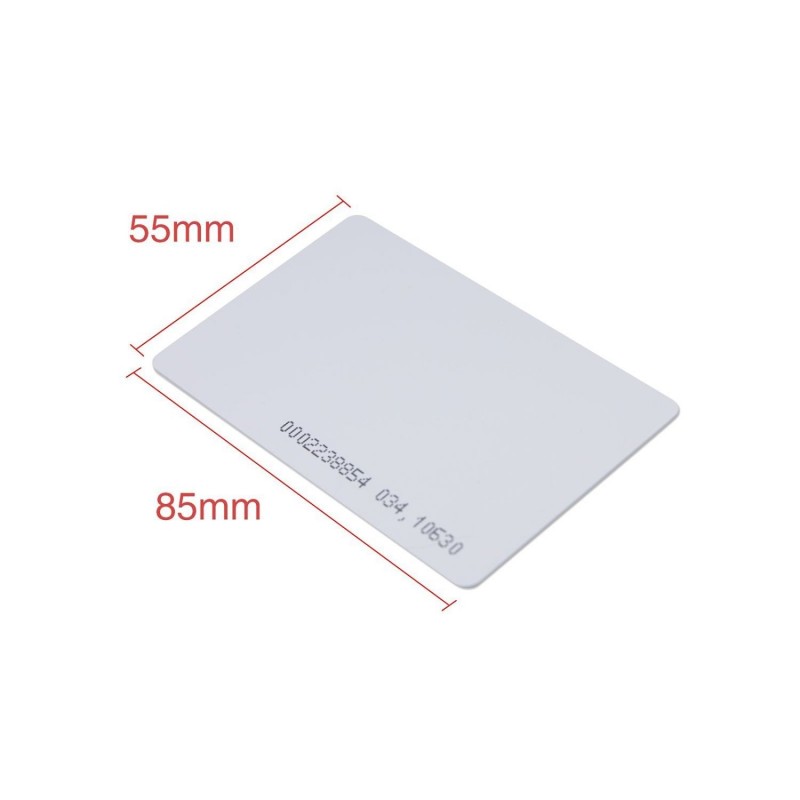 2x Tarjeta RFID 125 Khz EM4100