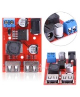 Regulador de voltaje USB 3A dual