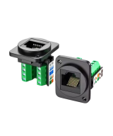 Conector rj45 terminal de bloque cat 5e para empotrar