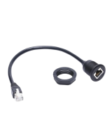 Extesion Rj45 Macho Hembra para montaje 30CM