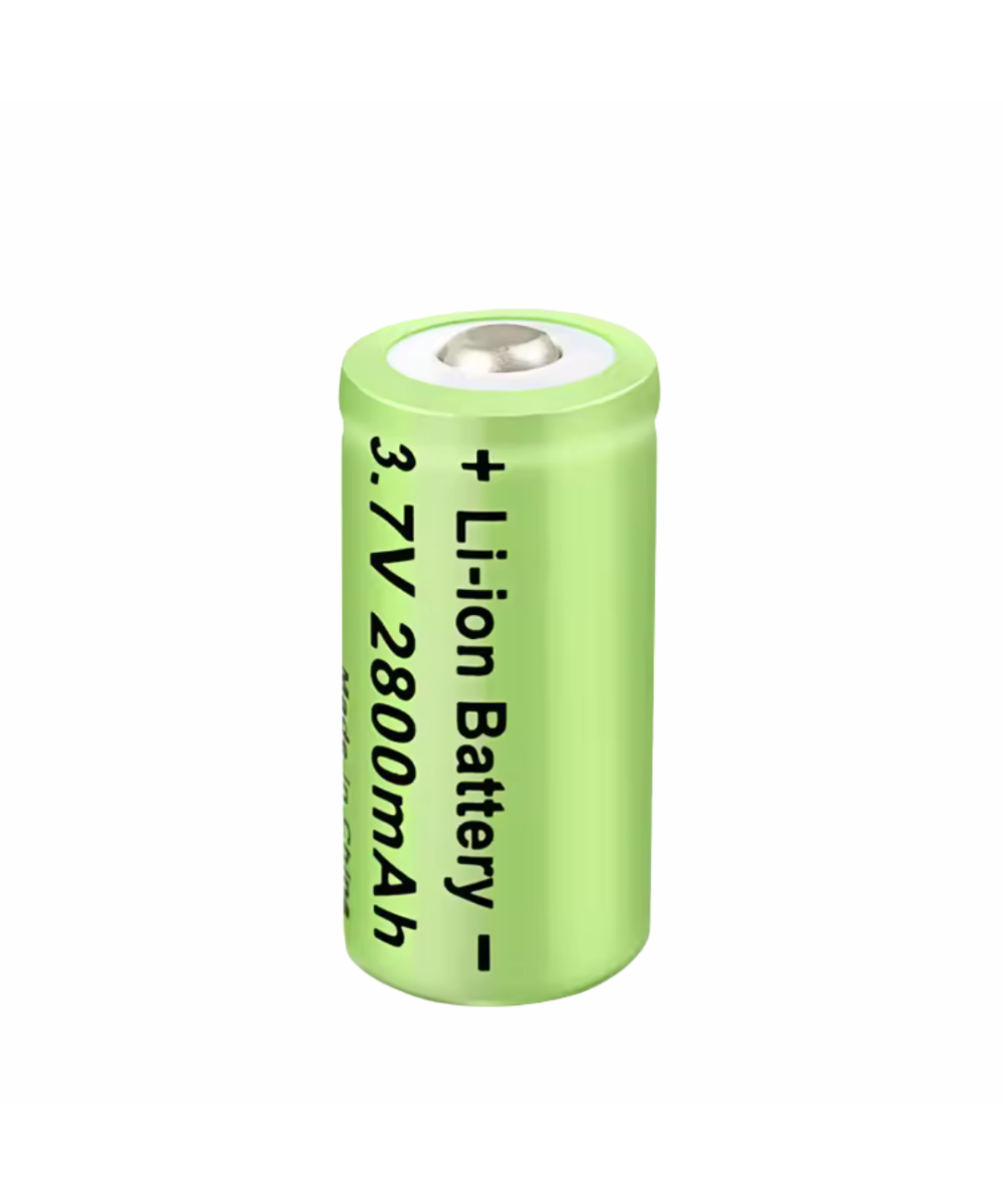Bateria recargable de litio 16340 3.7V 2800mah