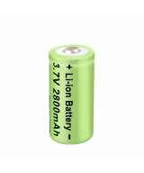 Bateria recargable de litio 16340 3.7V 2800mah