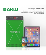 Tapete de trabajo 5 en 1 para quitar pantallas LCD BAKU 940 de 16″