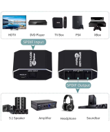 Separador de audio Optico