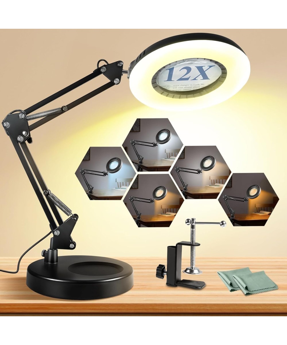 Lupa de Mesa 12X 12W Toolastra