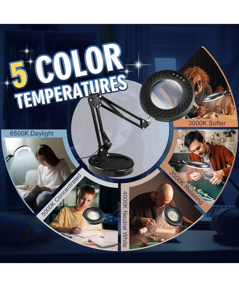 Lupa de Mesa 12X 12W Toolastra