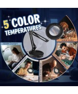 Lupa de Mesa 12X 12W Toolastra