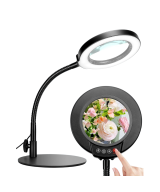 Lupa de mesa 10X 12W