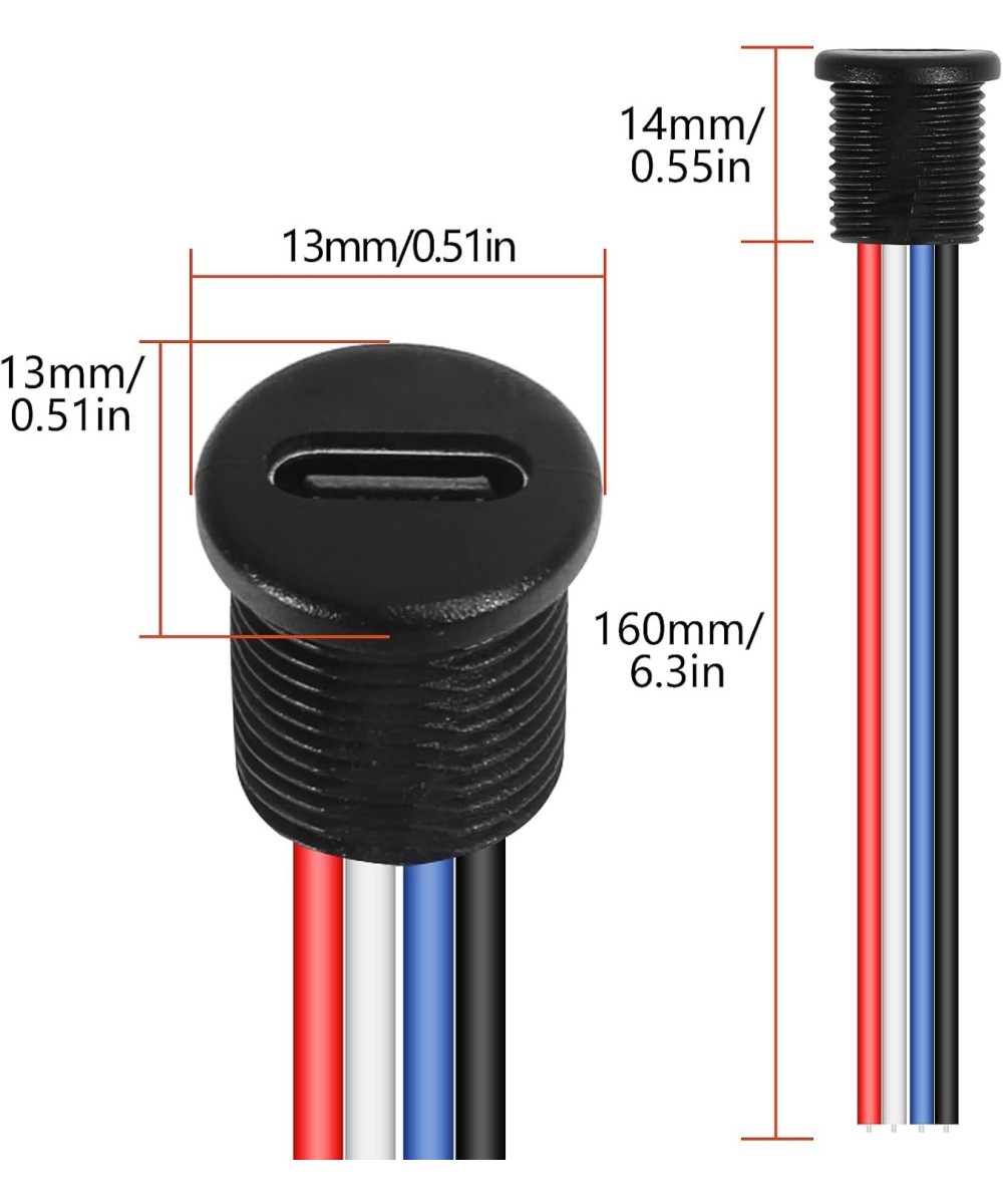 Puerto USB-C 4/5/6 pines con Cable