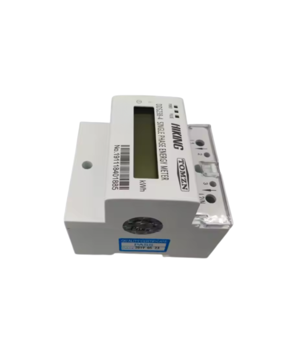 Medidor de energia para riel DIN 100A 110V/220V 50-60HZ  monofasico / trifasico