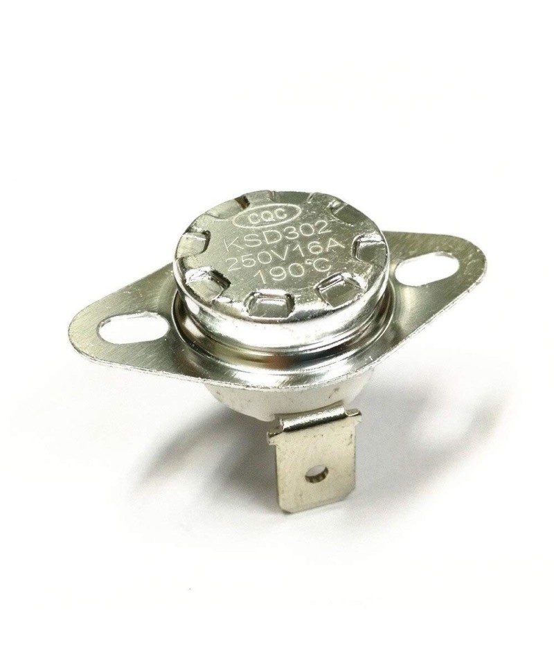 Termostato ceramico KSD301 16A NC 190°C
