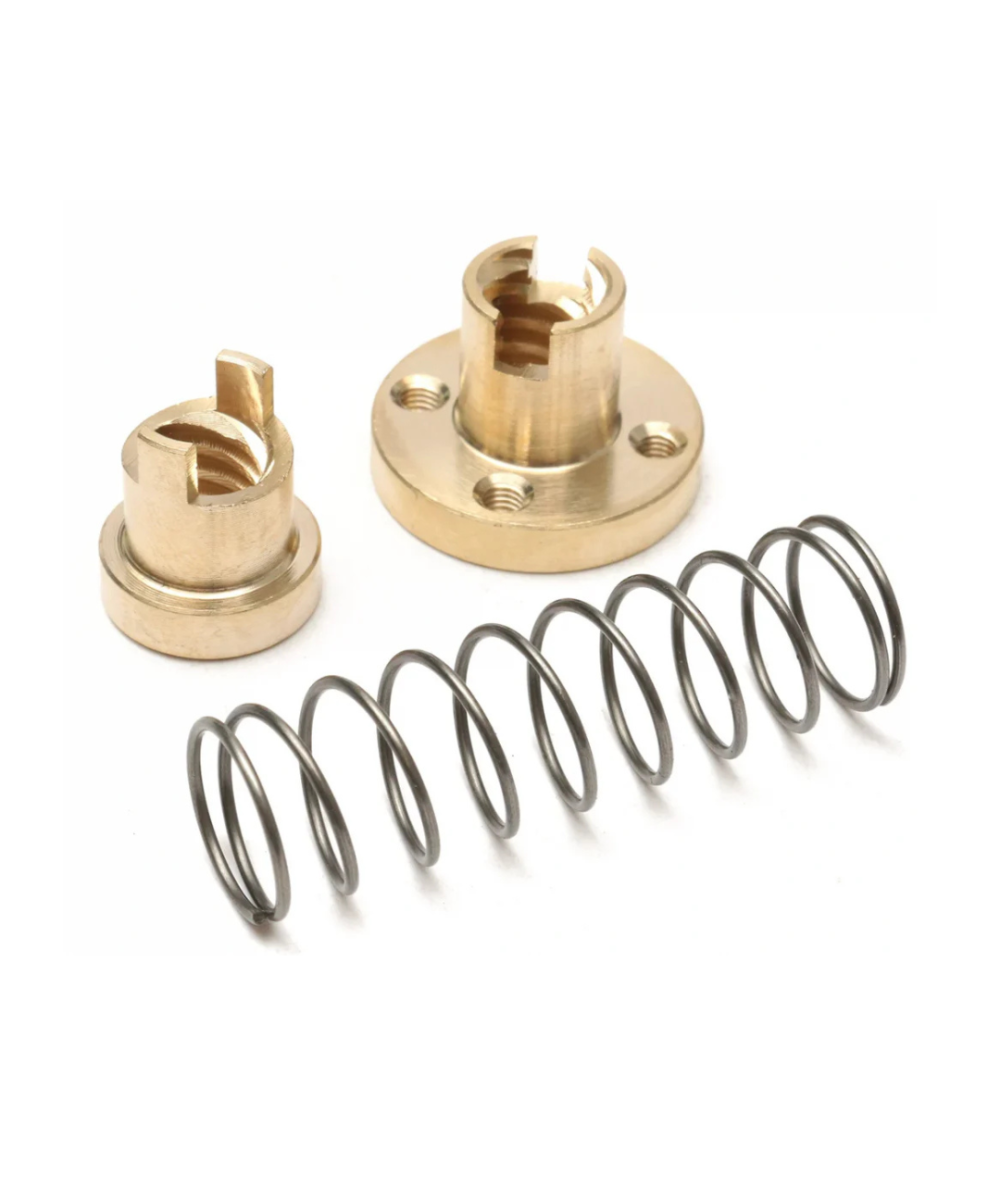 Tuerca para tonillo sin fin T8 2.8mm + Resorte Kit