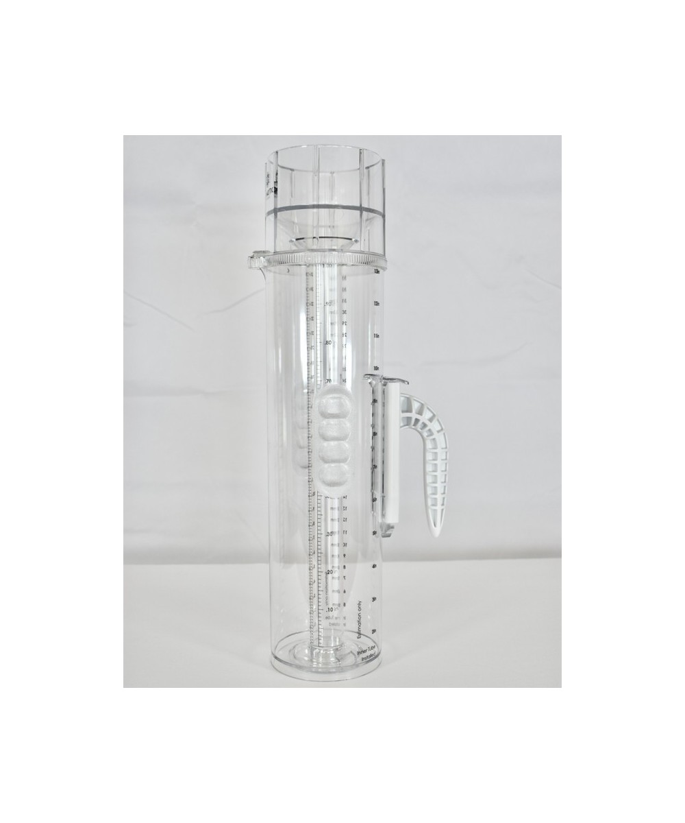 Pluviometro manual de precision con escala metrica TROPO