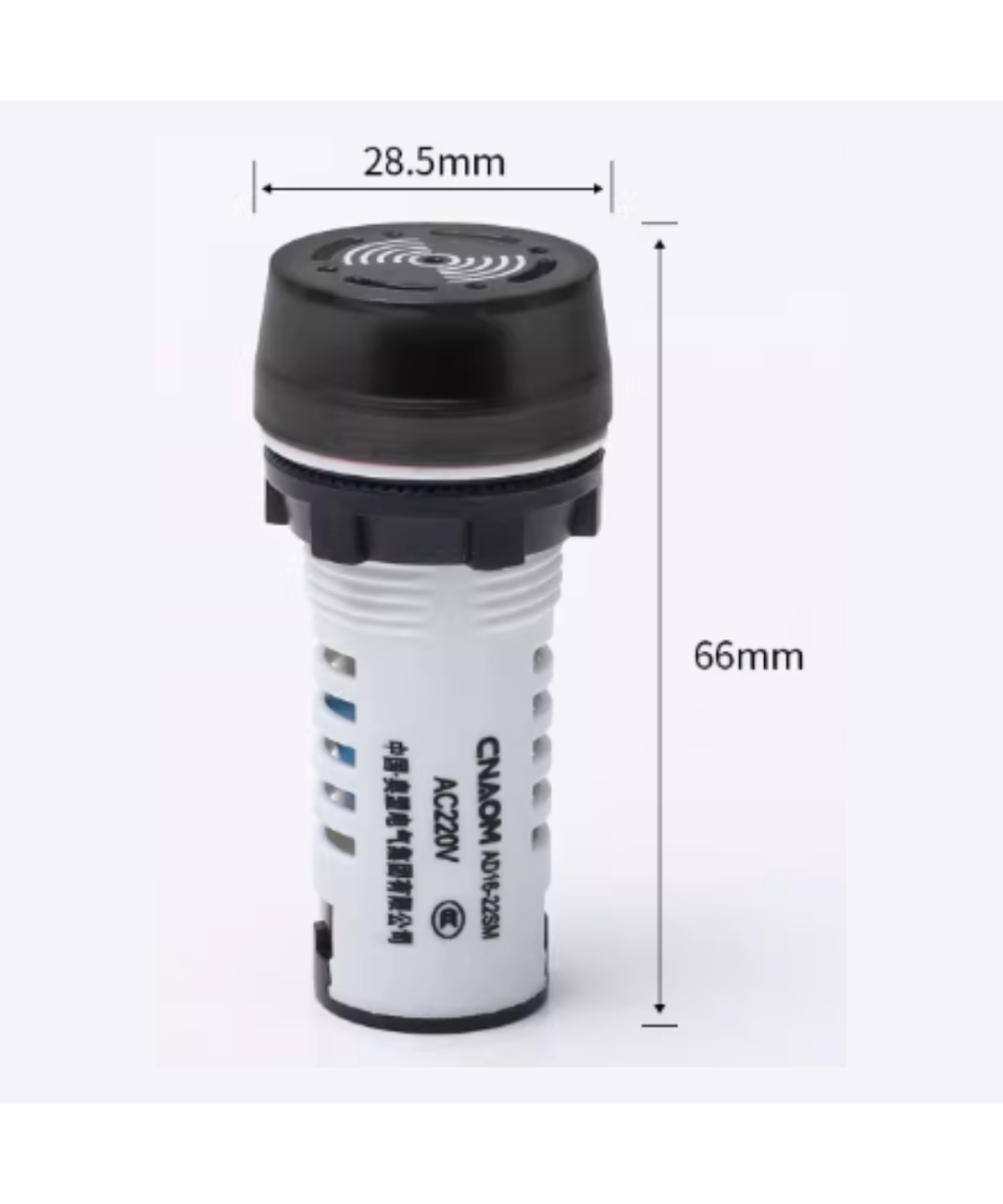 Buzzer Luz piloto intermitente 12V