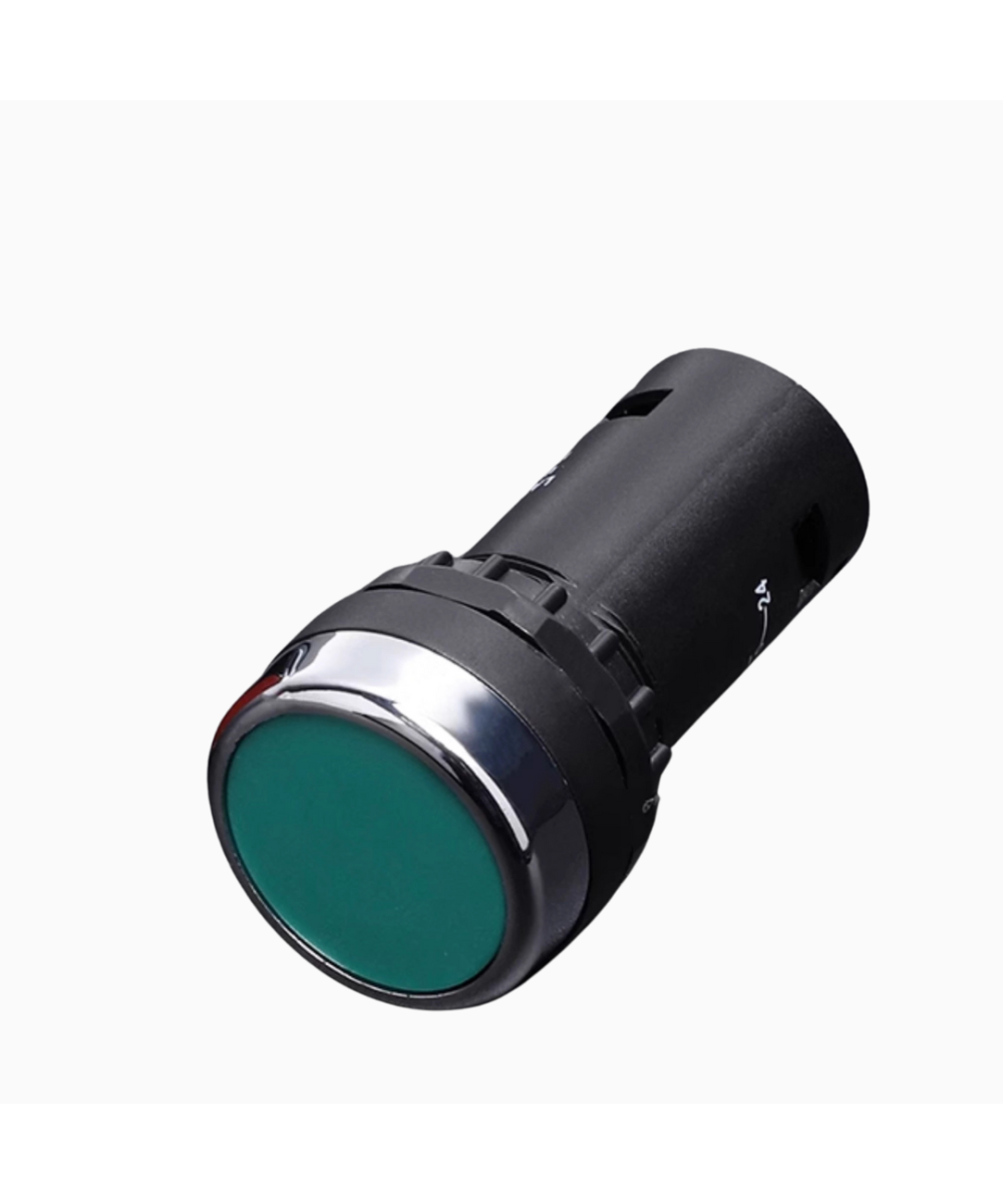 Push button  industrial verde y rojo