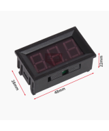 Mini Medidor de voltaje AC 0-600V