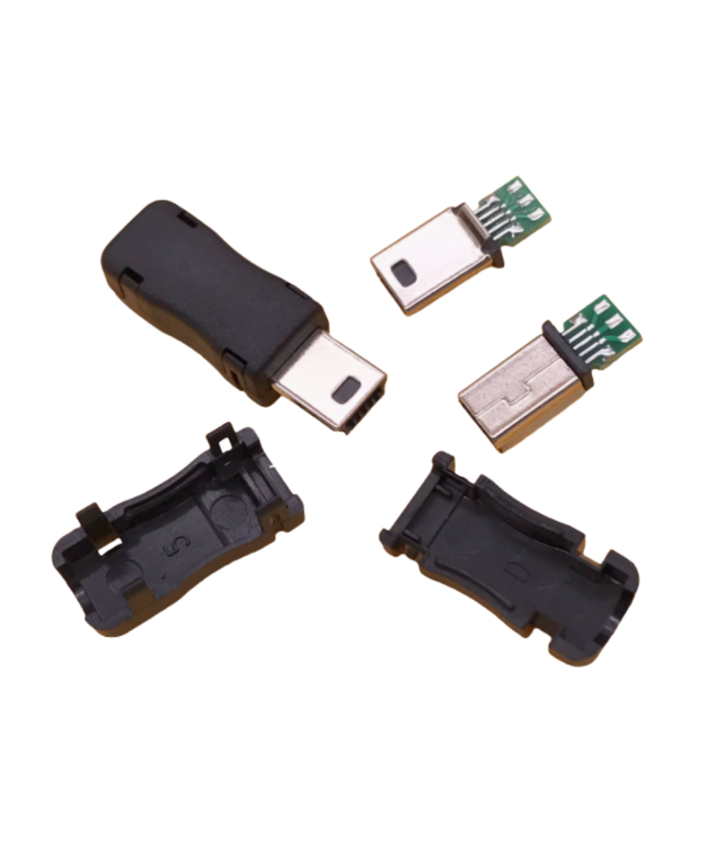 Puerto mini USB con PCB