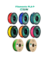 FILAMENTO PLA+ ESUN 1.75MM 1KG