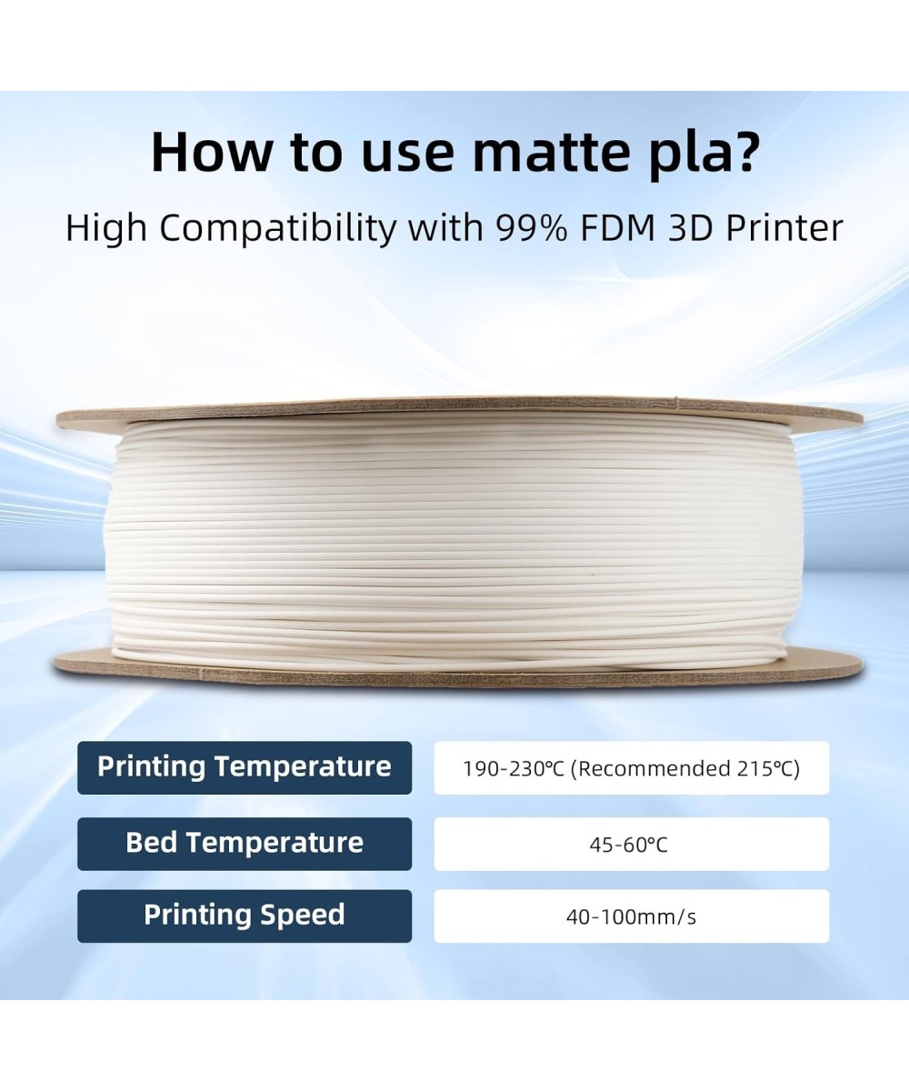 FILAMENTO PLA+ MATTE ESUN 1.75MM 1KG