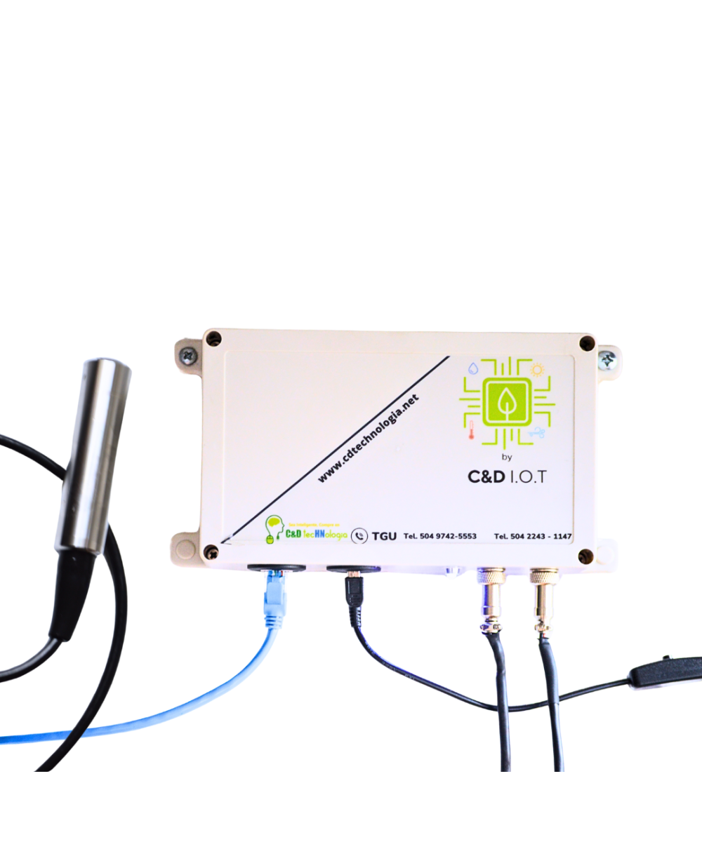 Monitor para nivel de liquido con sonda de 5 metros