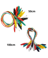 Cables para pruebas punta lagartija a lagartija (2U)