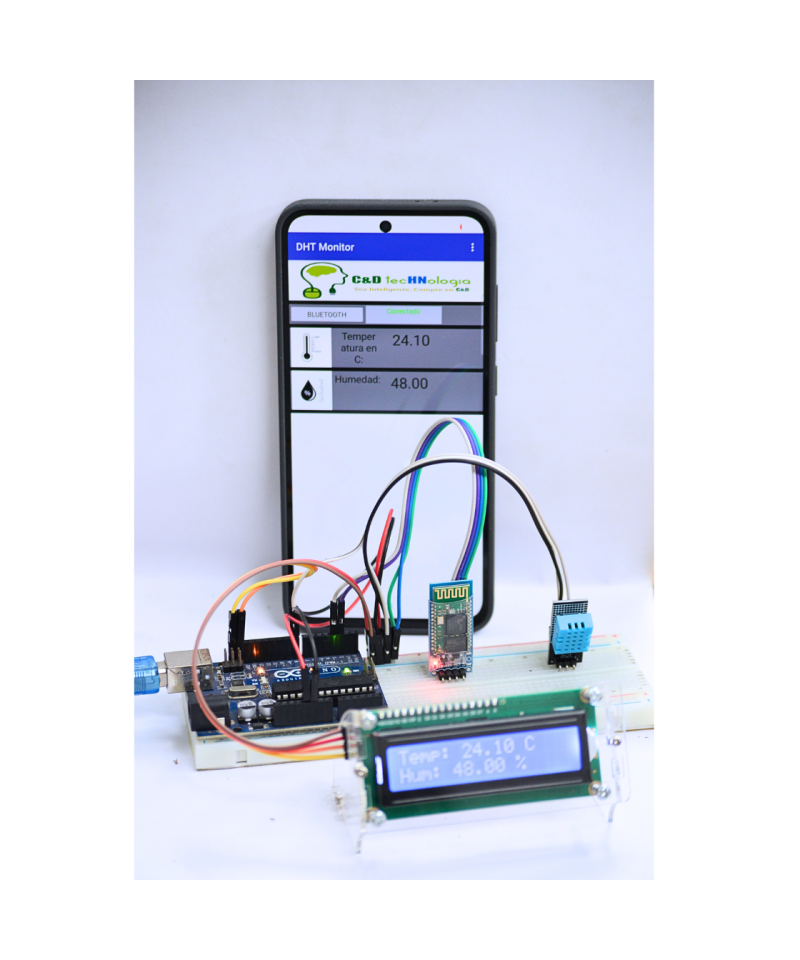 Monitor de Temperatura y Humedad con App Movil