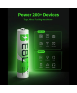 Baterías Recargables AAA 1100mAh EBL (4U)