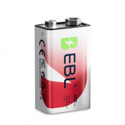 Bateria recargable de 9V...