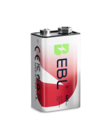 Bateria recargable de 9V EBL 600MAH