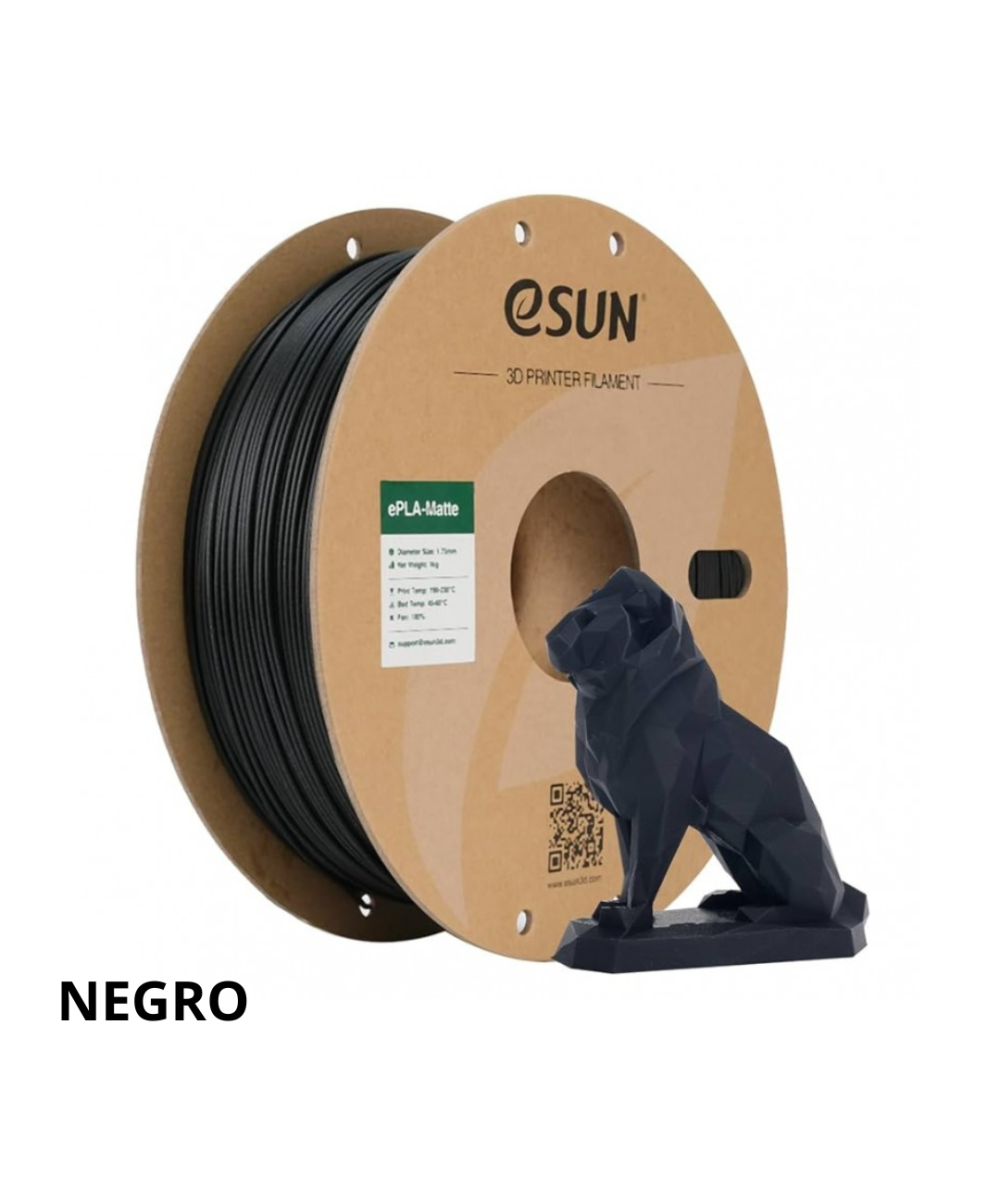 FILAMENTO PLA+ MATTE ESUN 1.75MM 1KG