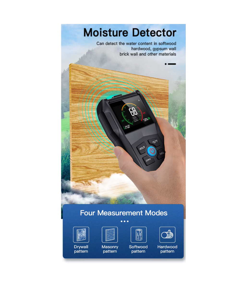 Medidor de humedad sin pines (Higrometro) Mestek WM700A