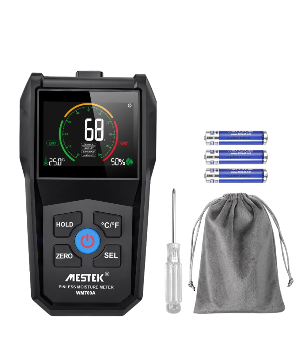 Medidor de humedad sin pines (Higrometro) Mestek WM700A
