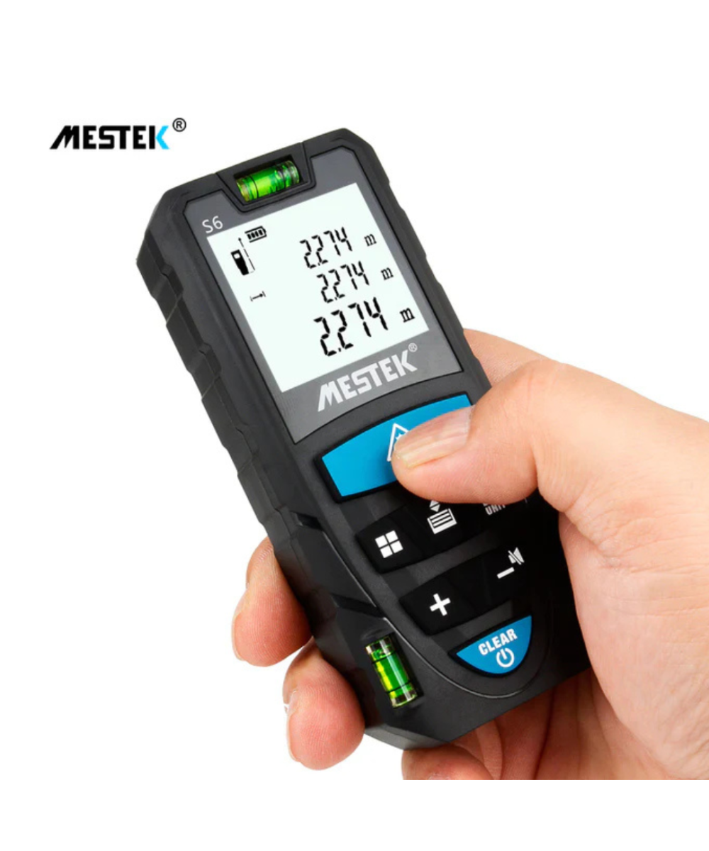 Medidor de distancia Laser Mestek S6 50M