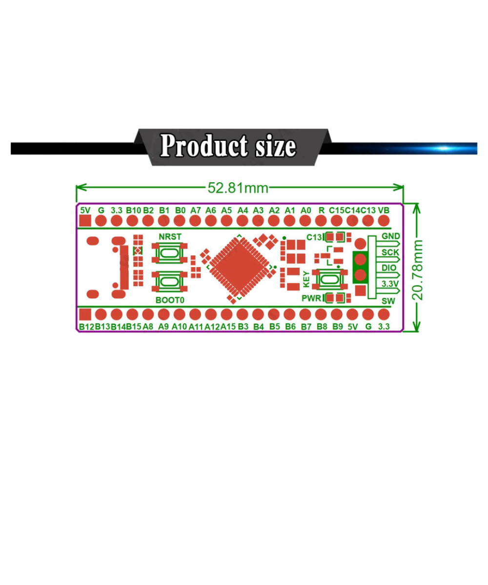 Tarjeta de desarrollo STM32 STM32F401