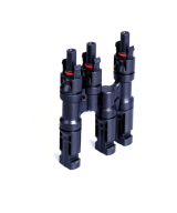 Conector para panel solar MC4-T 1 a 2 conexiones