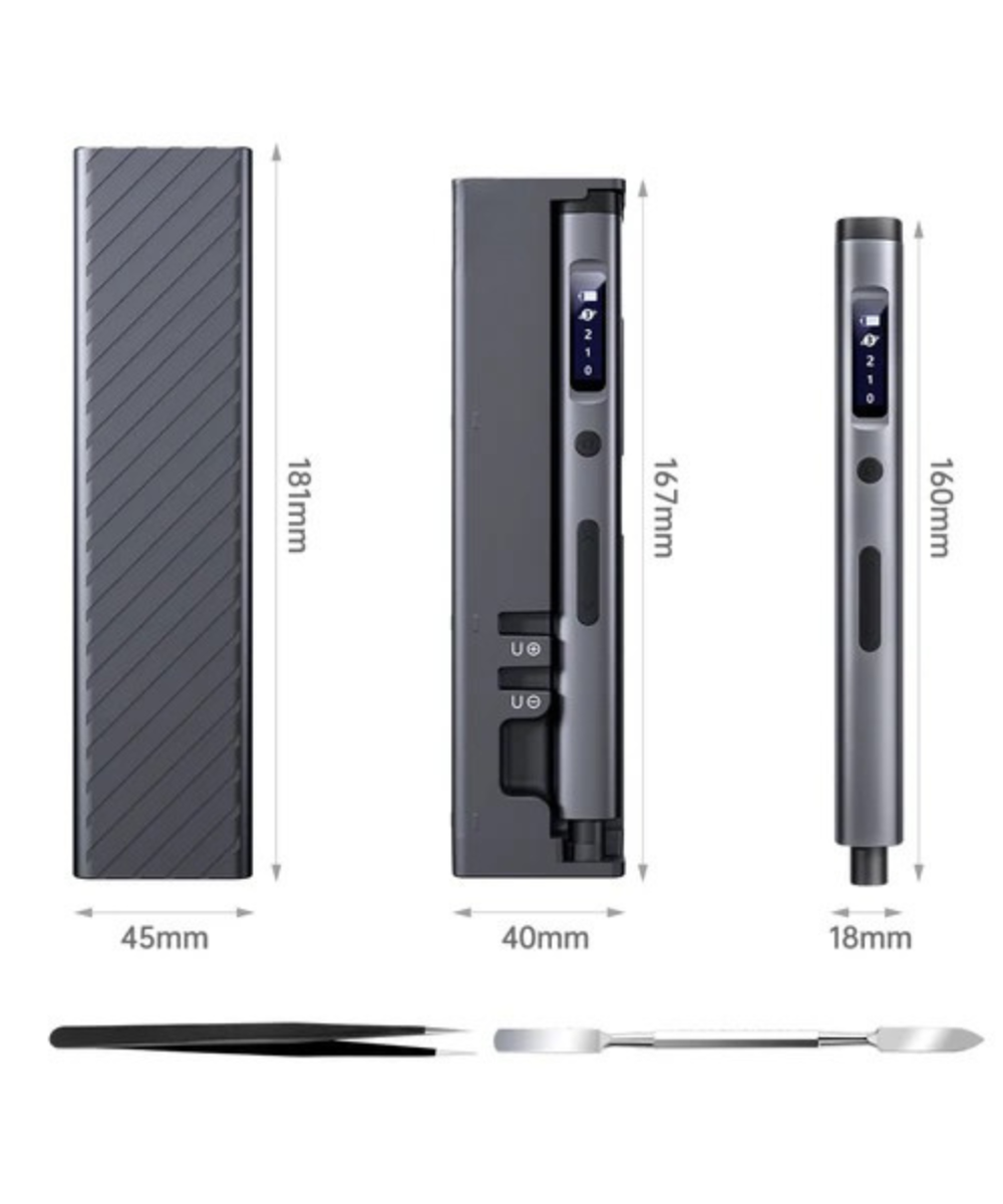 Kit de destornillador de precision recargable 57 en 1