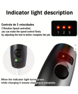 Kit de taladro inalambrico para desbastes JANGKLIFE