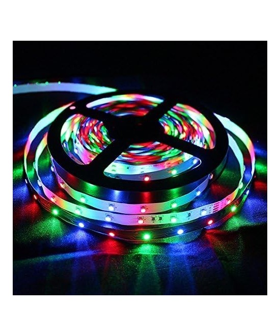 Tira LED RGB 5050 12V IP67 Impermeable multicolor 5 metros