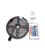 Tira LED RGB 5050 12V IP67 Impermeable multicolor 5 metros