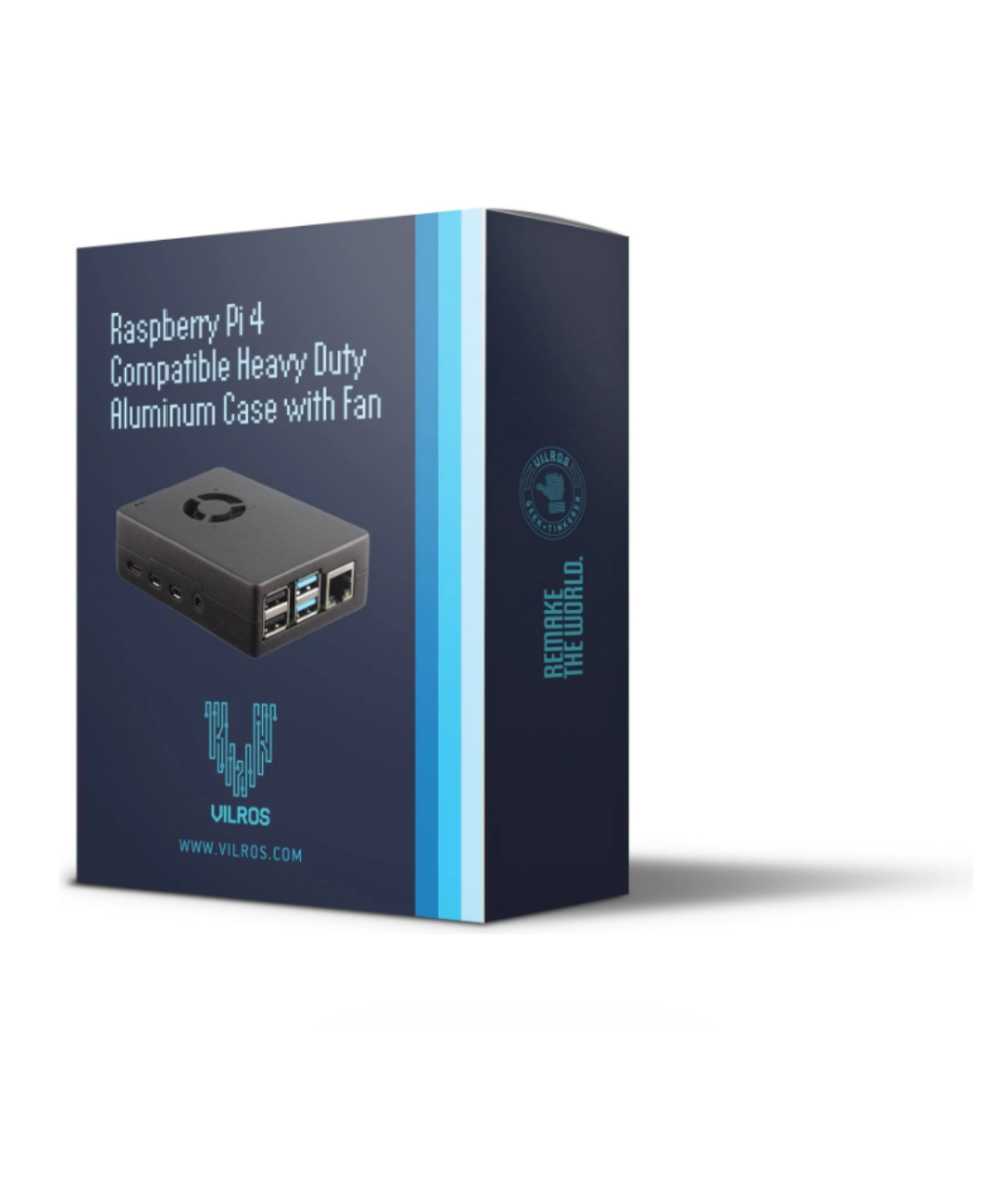 Contenedor de aluminio para Raspberry pi4 VILROS