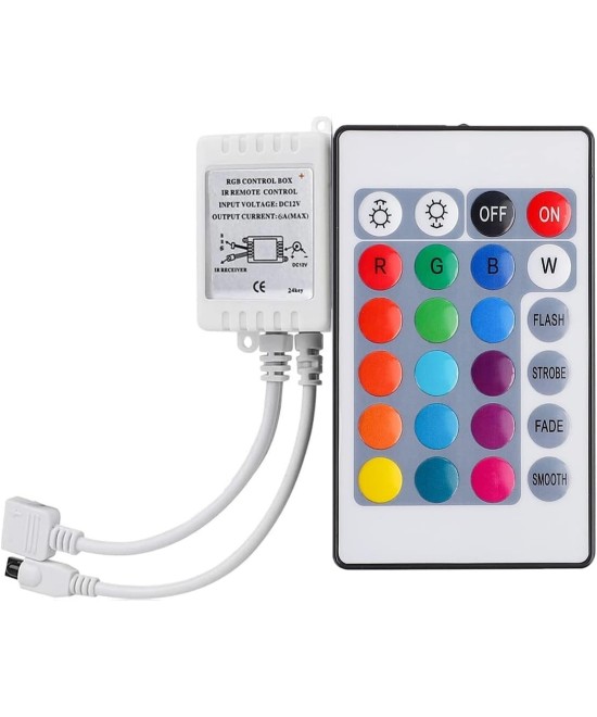 Control y driver para tira led RGB 12-24V