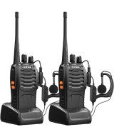 KIT DE 2 WALKIE TALKIE 888S DE LARGO ALCANCE 5KM Baofeng