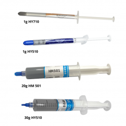 Pasta termica plateada 1g-30g