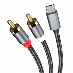 cable de audio USB-C A 2RCA