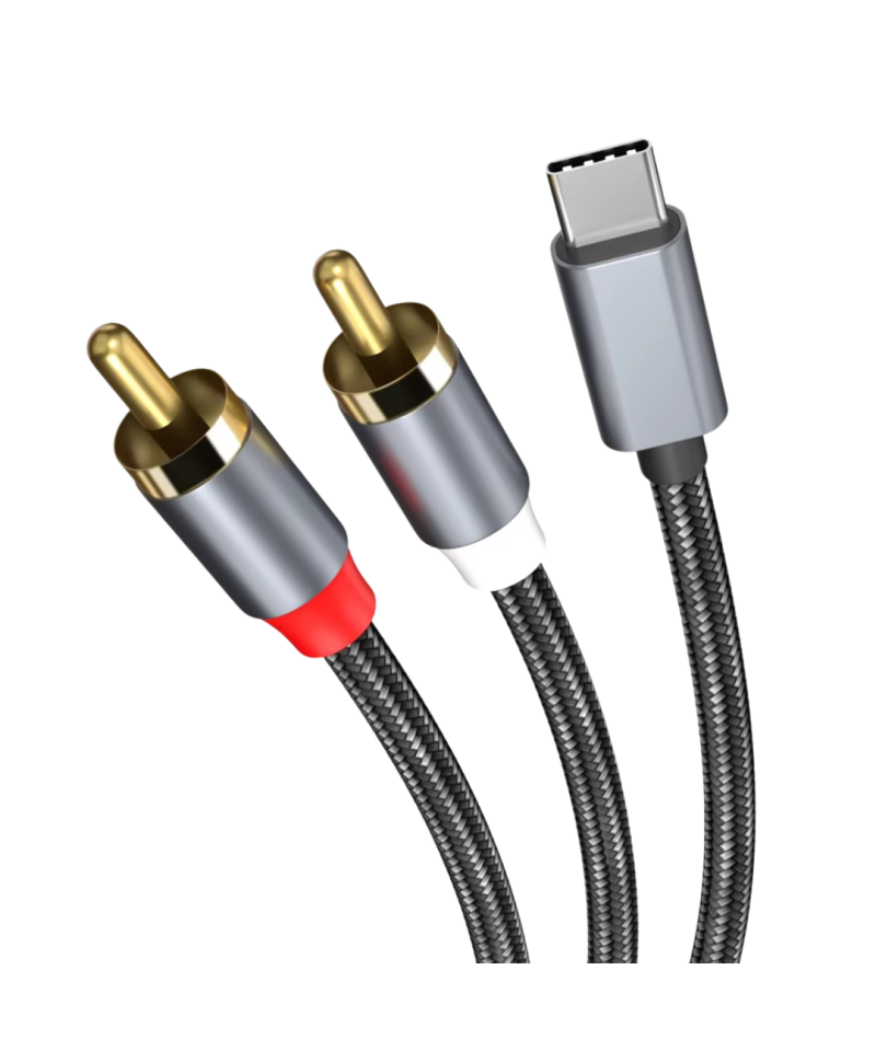 cable de audio USB-C A 2RCA