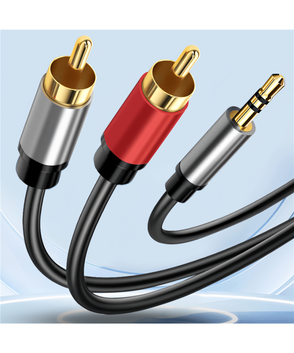 cable de audio USB-C A 2RCA