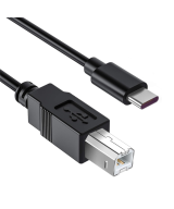 Cable de impresora USB-C a USB-B con interfaz MIDI 2M