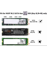 Adaptador para disco duro NGFF M.2 SATA SSD a USB 3.1 Tipo C, USB 3.0 a M.2 NGFF