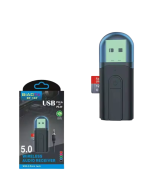 Adaptador Bluetooth auxiliar 5.0 3.5mm con lector TF