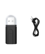 Adaptador Bluetooth auxiliar 5.0 3.5mm con lector TF